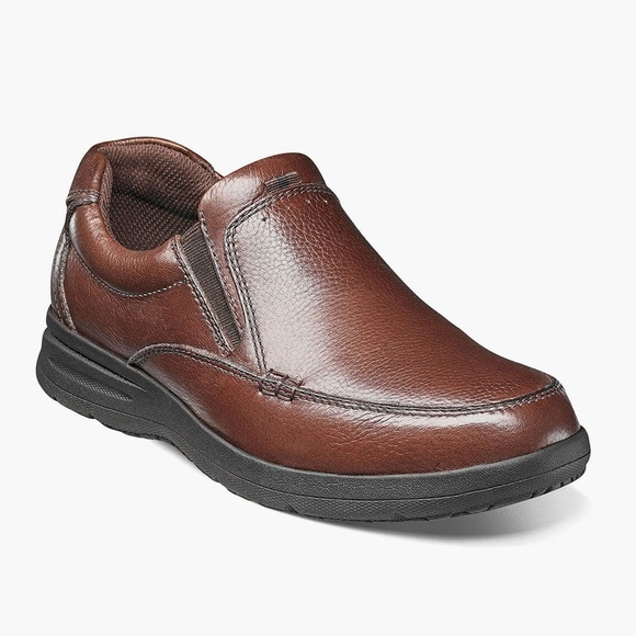 Nunn Bush Cam Moc Toe Slip On -10.5 Wide Width